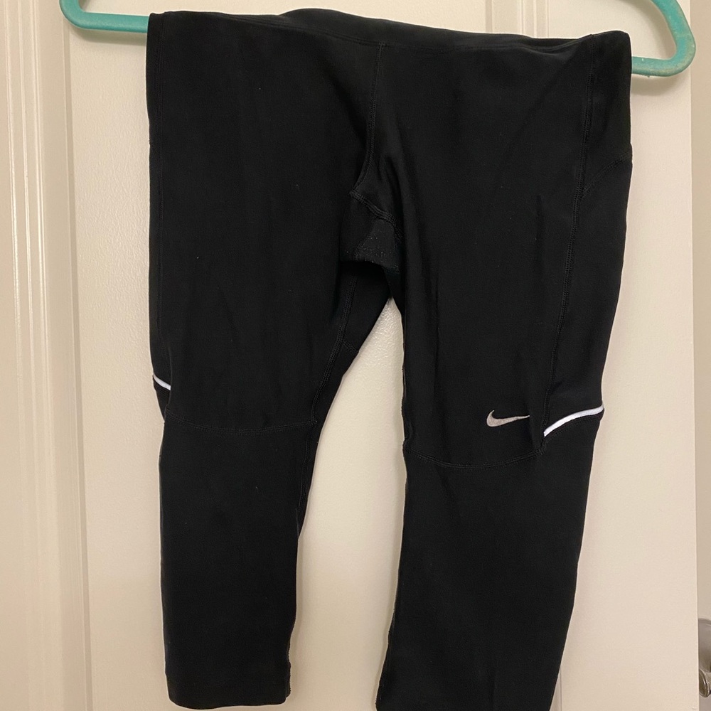 Nike Dri fit Black Capris
